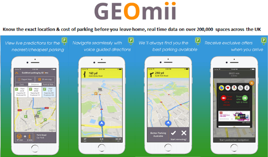 GEOmii launches Guildford Parking app – taking the pain out of Christmas shopping!