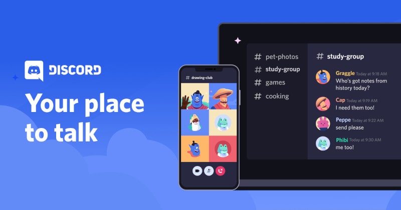 discord - your place to talk