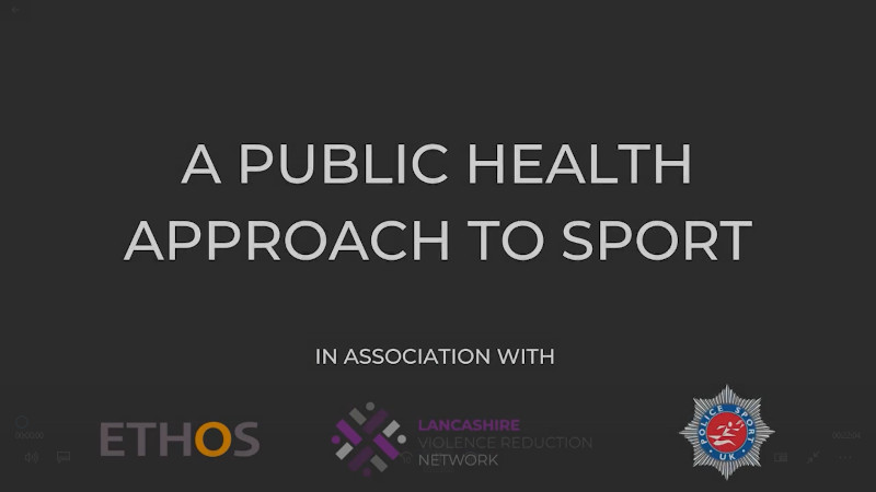 A Public Health Approach to Sport