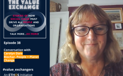 The Value Exchange – Episode 38: Carolyn Dare – Biochar; People meets Place meets Planet